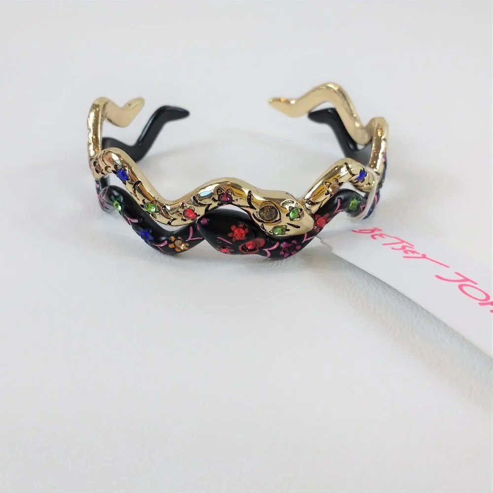 Betsey Johnson Snake Cuff Bracelet